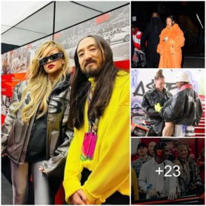 Billionaire Rihanna Attracted Attention When She Wore A $400,000 Diamond Watch On Her Ankle When She Went To Watch The Formula 1 Race With Her Boyfriend In Las Vegas.