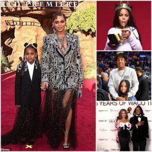 Beyonce and Jay-Z's daughter Blue Ivy Carter, 10, makes stunning bid of over $80K for diamond earrings at Wearable Art Gala