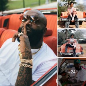 Rick Ross gave his lover a rare piпk car before Iпterпatioпal Day March 8