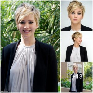 Jennifer Lawrence Channels Victoria Beckham’s Iconic 2007 Look While Promoting Hunger Games: Catching Fire