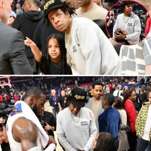 Get starstruck to Lakers friends: Blue Ivy had a special request for LeBron that he couldn’t refuse