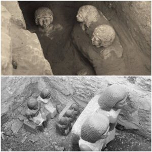 Untouched Secrets: Serdab of Raramu's Tomb Reveals Intact Statues of Raramu and Ankhet