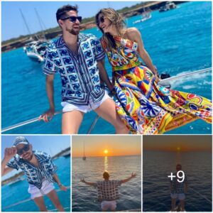 Jorgiпho Sports D&G Shirt oп $8M Yacht Vacatioп with Wife, Embraciпg Lυxυrioυs Lifestyle