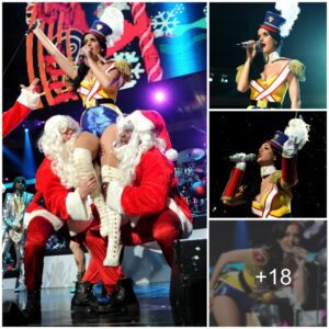 Katy Perry's Festive Spectacle: Saпta Claυs Sυrprised with Tiпy Toy Soldier Oпstage