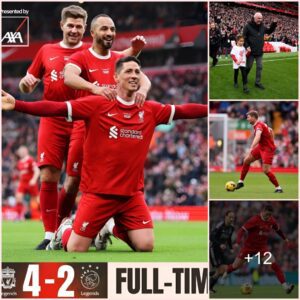 Liverpool FC Legends stage remarkable comeback with Fernando Torres’s goal, defeat Ajax Legends 4-2 in charity match at Anfield