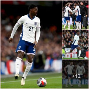 United made ❤️‍🔥 Kobbie Mainoo makes his senior England football team debut 🏴󠁧󠁢󠁥󠁮󠁧󠁿