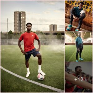 Young Talent Shines: Arsenal Star Bukayo Saka Features in New Balance’s ‘Little Chilli’ Campaign