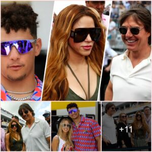 Patrick Mahomes, Shakira and Tom Cruise are just some of the celebrities who follow F1