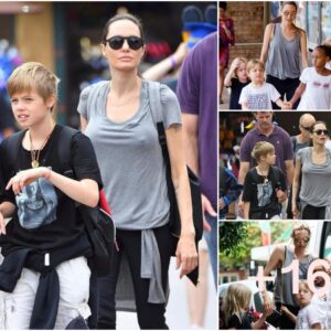 Angelina Jolie's Magical Day: Celebrating Shiloh's Birthday at Disneyland with the Kids