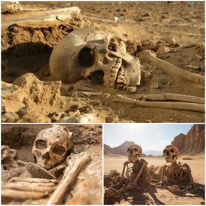 Sahara's Ancient Enigma: Colossal Skeleton Unearthed, Shedding Light on the Past