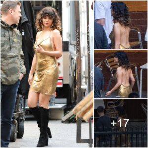 Selena Gomez Shines in a Glamorous Backless Dress on Music Video Set Following Revealing Interview About Ex Justin Bieber’s ‘Emotional Mistreatment’