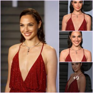 “Gal Gadot Radiates Elegance: Stealing the Spotlight at the 2018 Oscar Cinema Celebration”