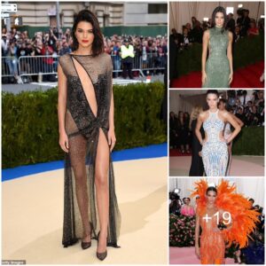 KENDALL JENNER'S MET GALA LOOKS OVER THE YEARS