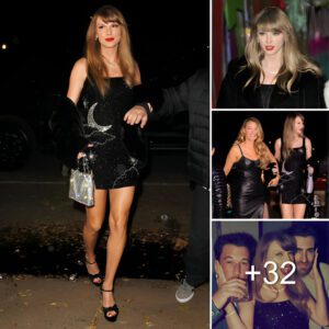 Taylor Swift Rings in her 34th Birthday in the Big Apple Surrounded by A-List Pals, Rocking a $2,335 Stylish Black Dress