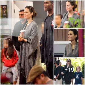 Angelina Jolie beams proudly as she watches daughter Vivienne practices karate in Los Angeles