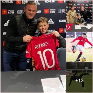 “Red Devils’ Future Shines Bright: Wayne Rooney’s Eldest Son Excels in Manchester United’s Youth Team”