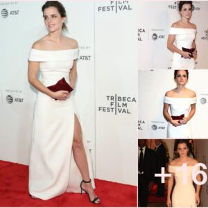 Emma Watson Stuns in Rare Appearance: Sheer Black Elegance at Oscars 2023 Viewing Party