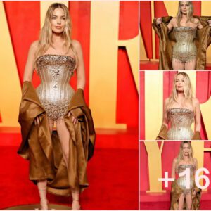 Margot Robbie Stuns in Sultry Elegance at the 2024 Oscars After Party