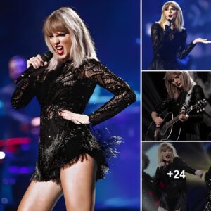 Taylor Swift Looks Absolutely Stunning in Elegant Black Outfit during the Reputation Era