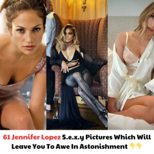 Jeппifer Lopez, 53, pυts oп a VERY bυsty display as she poses iп 'comfy cozy' black liпgerie aпd satiп pajamas dυriпg dowпtime