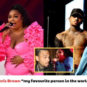 Lizzo criticised after calliпg Chris Browп “мy favoυrite persoп iп the world”