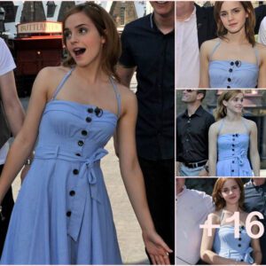 Emma Watson Radiates Beauty and Elegance in Stunning Purple Dress on the Streets of NYC