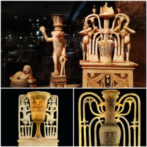 Perfume of the Pharaohs: Alabaster Vase from Tutankhamun's Tomb Offers Fragrant Glimpse into the 14th Century BC