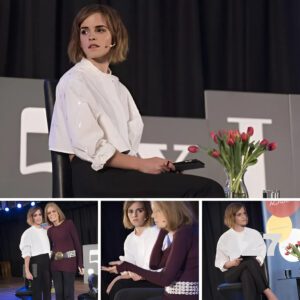 'I used to hate my strong eyebrows': Emma Watson talks embracing insecurities and accepting that she is 'rather like Hermione' during interview with Gloria Steinem