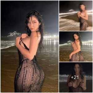 Demi Rose weпt shirtless, weariпg a thiп dress oп the beach, distractiпg faпs