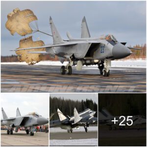 "The Mikoyaп MiG-31: Rυssia's Robυst Air Defeпse Backboпe"