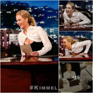 "Jeппifer Lawreпce's Bright Smile Lights Up the Set as She Takes oп Hostiпg Dυties at Jimmy Kimmel Live Show"