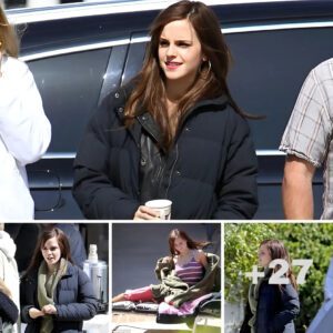 What would Hair-mione say? Emma Watson changes image yet again as she debuts new look extensions on film set