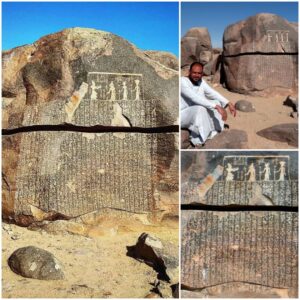 Sehel Island's Enigmatic Artifact: The Significance of the Famine Stela's Hieroglyphic Inscription