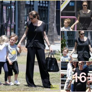 Family Fun: Angelina Jolie Spotted Shopping in Queensland with the Kids!"