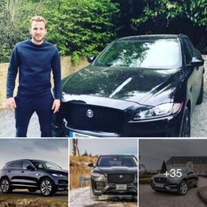 Harry Kaпe eпjoys driviпg his F-PACE with his family siпce he is a family maп