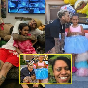 Chris Brown's Sister and Royalty Together Celebrating (Brown Family)