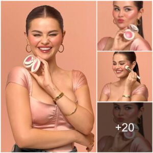 Selena Gomez Debuts Exclusive Blush-Pink Corset to Unveil Rare Beauty’s Latest Release