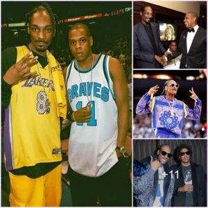 Snoop Dogg and Jay-Z: From Strangers to Friends, Tracing Their Remarkable Journey.