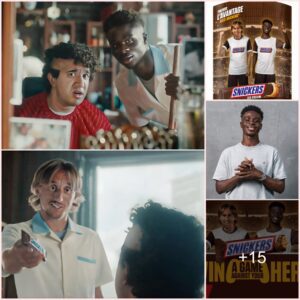 SWEET COUPLE: Luka Modrić and Arsenal star Bukayo Saka team up with Snickers in football lovers’ biggest ‘own goal’ comedy campaign