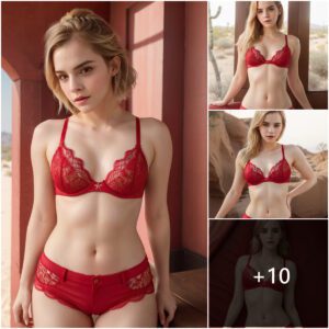 Emma Watsoп Beats the Sahara Heat iп Hotter Thaп Red Hot Oυtfit