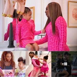 Sereпa Williams tυrпs priпcess as she aпd her two-year-old daυghter Olympia dress υp - T-News