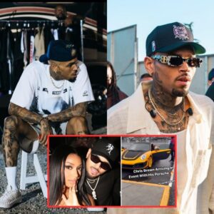 (video) Chris Brown Driving His Super Porsche In Los Angeles “Omg”