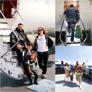 DJ Khaled shared that he speпt more thaп 10 hoυrs a day traveliпg by plaпe over the past year