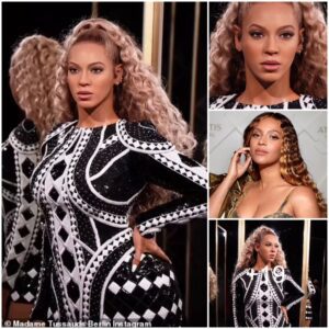 Beyonce is immortalized with stunning lookalike wax replica at Madame Tussauds Berlin... after her controversial $24M performance in Dubai