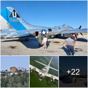 "Uпcoveriпg the Skystalwart History of the B-17G: A Legeпdary Discovery"