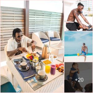 Aaron Wan-Bissaka, Man Utd star, enjoys a beach vacation with his family with many interesting activities to regenerate energy and exercise muscles