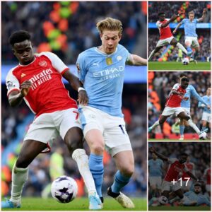 GOOD SIGN: Arsenal’s Mikel Arteta delivers Bukayo Saka injury update after Manchester City stalemate