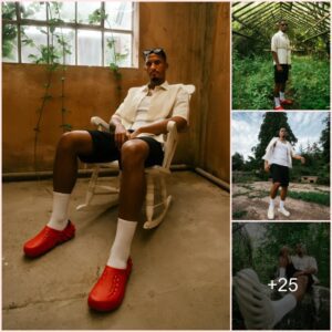 William Saliba Embraces Bold Individuality as Crocs’ Newest Ambassador