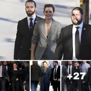 Suits you! Emma Watson wears two businesslike outfits for TV appearance after defending herself as a feminist amid backlash over braless shots - T-News