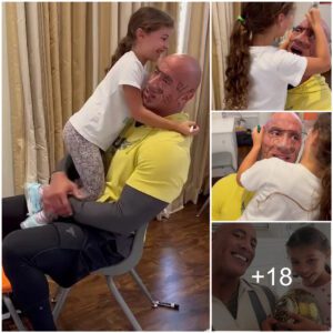 Dwayne ‘The Rock’ Johnson proved he would do anything for his daughter Jasmine